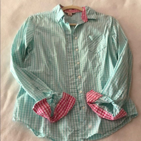 Brooks brothers long sleeve button top - Picture 1 of 4